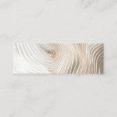 qr Code Social Media Hochzeitkarte Mini Visitenkarte (Rückseite)