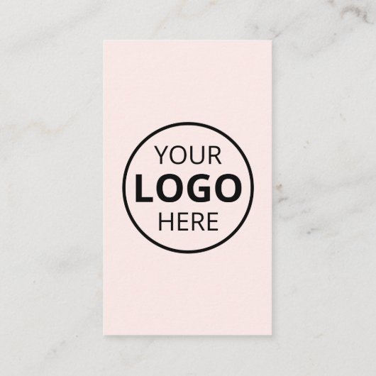 QR-Code Social Media-Logo rot Visitenkarte (Rückseite)