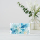 QR Code Social Media Modern Visitenkarte (Stehend Vorderseite)