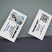 QR-Code Social Media Moderne Visitenkarte
