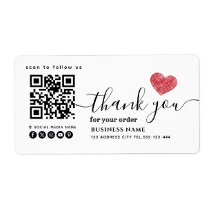 Qr Code Social Media Vielen Dank an die Wirtschaft