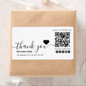 Qr Code Social Media Vielen Dank an die Wirtschaft (Insitu)