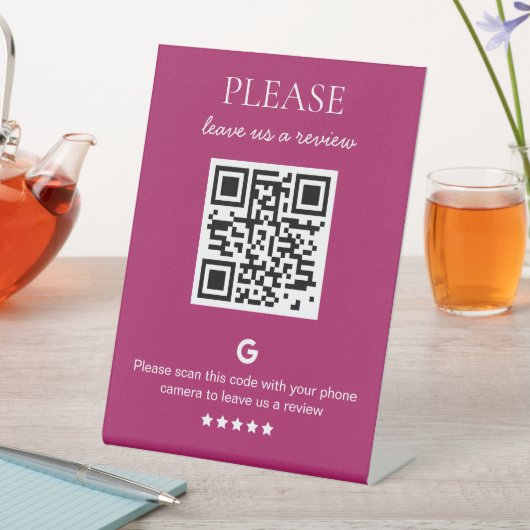 QR-Code Sockelschild (In Situ)
