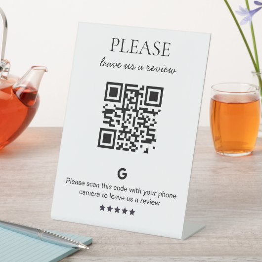 QR-Code Sockelschild (In Situ)