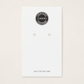 QR-Code-Speicherkarte für das Firmenlogo hinzufüge (Vorderseite)