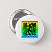 QR-Code®-Sprichwort: ALLES WIRD GEÖFFNET Button (Vorne & Hinten)