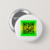 QR Code® Sprichwort: DANKE Button (Vorne & Hinten)