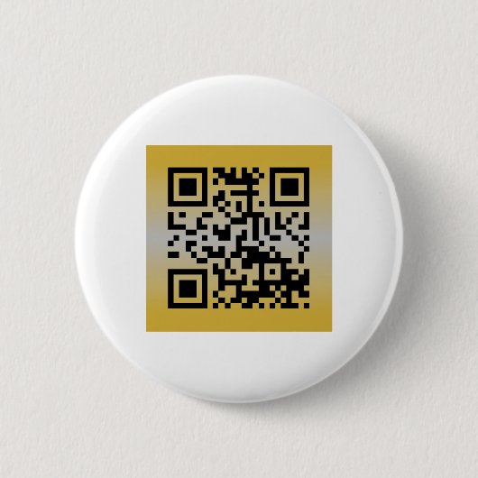 QR Code® Sprichwort: DAS NEUE JAHR Button (Vorderseite)