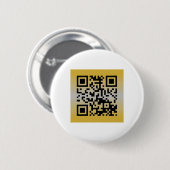 QR Code® Sprichwort: DAS NEUE JAHR Button (Vorne & Hinten)