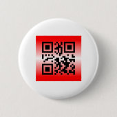QR Code® Sprichwort: DENKEN AN SIE Button (Vorderseite)