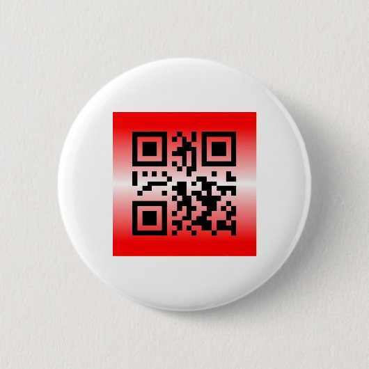 QR Code® Sprichwort: DENKEN AN SIE Button (Vorderseite)