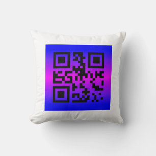 QR Code® Sprichwort: ES IST EIN MÄDCHEN Kissen