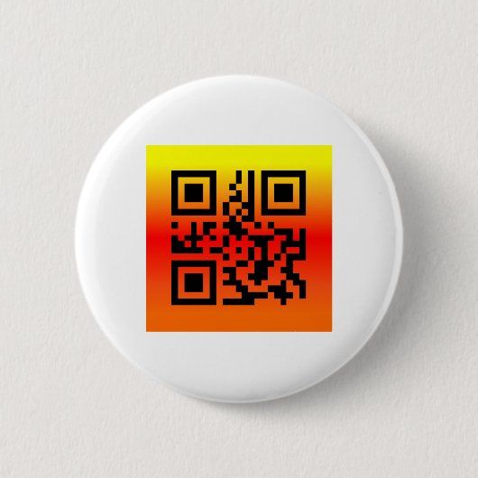 QR Code® Sprichwort: GLÜCKLICH DANKSGIVIVING Button (Vorderseite)