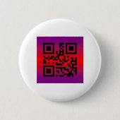 QR-Code®-Sprichwort: GLÜCKLICH EASTER Button (Vorderseite)