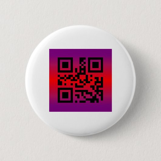 QR-Code®-Sprichwort: GLÜCKLICH EASTER Button (Vorderseite)