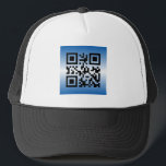 QR Code® Sprichwort: GLÜCKLICH HANUKKAH Truckerkappe<br><div class="desc">QR Code® Sprichwort: HAPPY HANUKKAH - QR Code ist eine eingetragene Marke von Denso Wave Inc.</div>