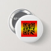 QR-Code®-Sprichwort: ICH MISSE SIE Button (Vorne & Hinten)