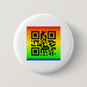 QR Code® Sprichwort: PEACE Button (Vorderseite)