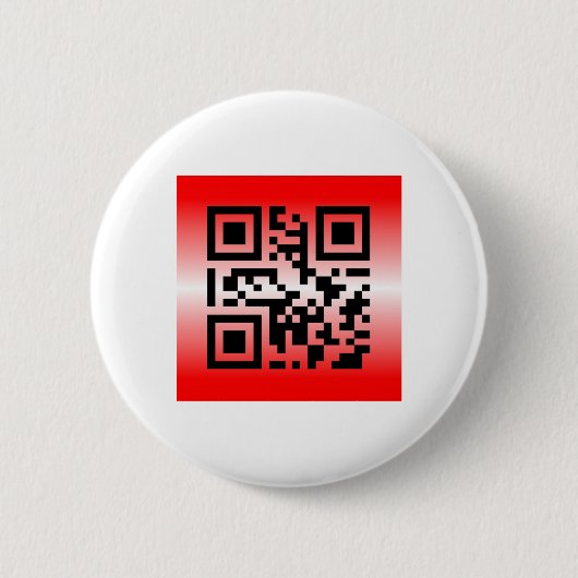 QR Code® Sprichwort: SIE SIND LIEBT Button (Vorderseite)