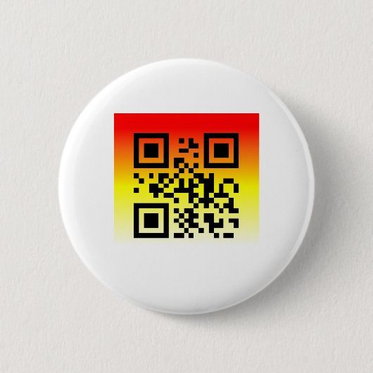 QR Code® Sprichwort: SIE WERDEN EINGELADEN Button (Vorderseite)