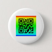 QR Code® Sprichwort: SMILE Button (Vorderseite)