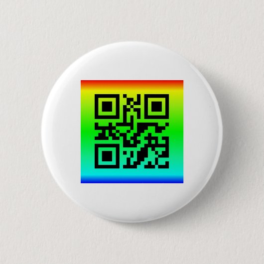 QR Code® Sprichwort: SMILE Button (Vorderseite)