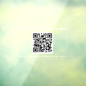 QR-Code-Sticker für die Ladenfront - scann mich -  Fensteraufkleber (Blatt 3)
