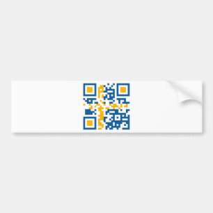 QR-Code-Sverige Autoaufkleber