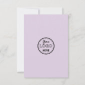 Qr-Code-Symbol für Facebook-Instagramme speichern  Einladung (Rückseite)