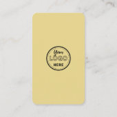 Qr-Code-Symbol für Facebook-Instagramme speichern Visitenkarte (Rückseite)