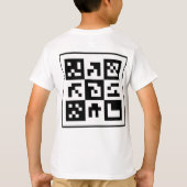 qr Code T-Shirt (Rückseite)