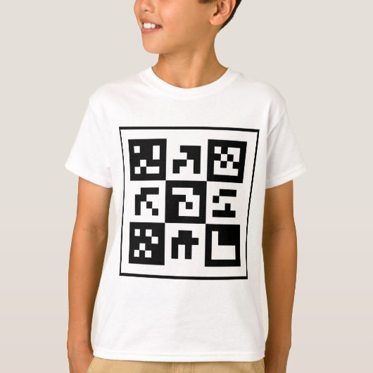 qr Code T-Shirt (Vorderseite)