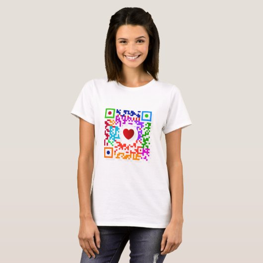 QR-Code T-Shirt (Vorne ganz)