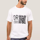 Qr-Code T-Shirt (Vorderseite)