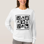 qr Code T-Shirt (Vorderseite)