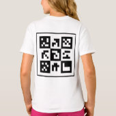 qr Code T-Shirt (Rückseite)