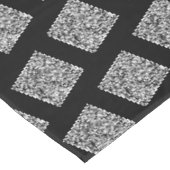 QR-Code-Tablette für Ihr Unternehmen Tischdecke (Schrägansicht)