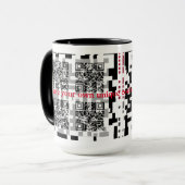 QR-Code Tasse (Vorderseite Links)
