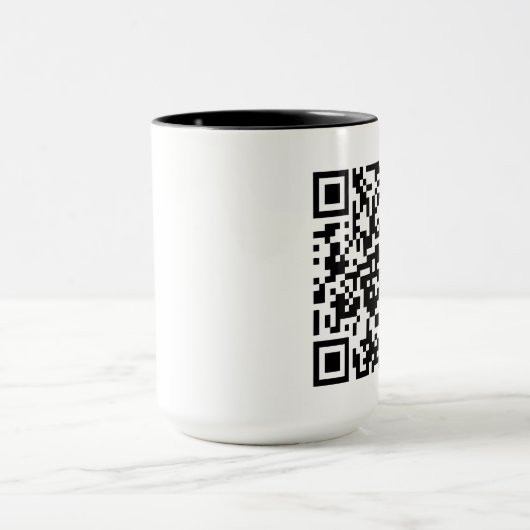 QR-Code Tasse (Zentrum)