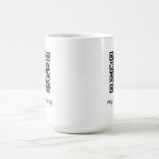 QR-Code-Tasse Kaffeetasse