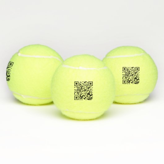 QR-Code Tennisbälle (Multi)