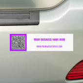 QR Code Text Business Autoaufkleber Benutzerdefini (Auf Auto)