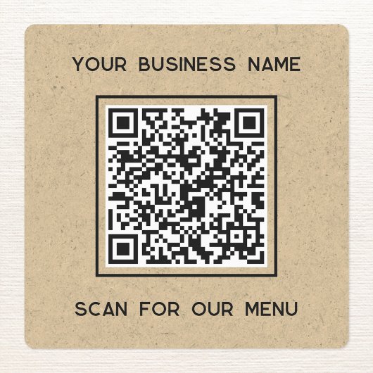 QR Code Text Business Scan für Browsers des Menüs Etiketten