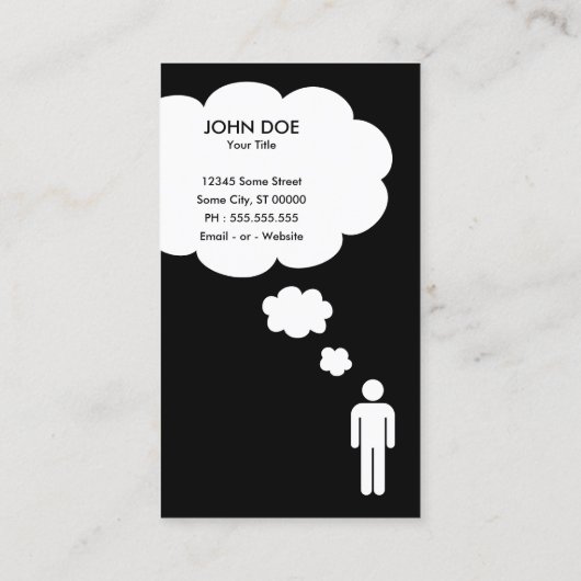 qr Code Theme Visitenkarte (Rückseite)