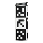 qr Code Thermosbecher (Nach links gedreht)
