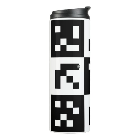 qr Code Thermosbecher (Nach links gedreht)