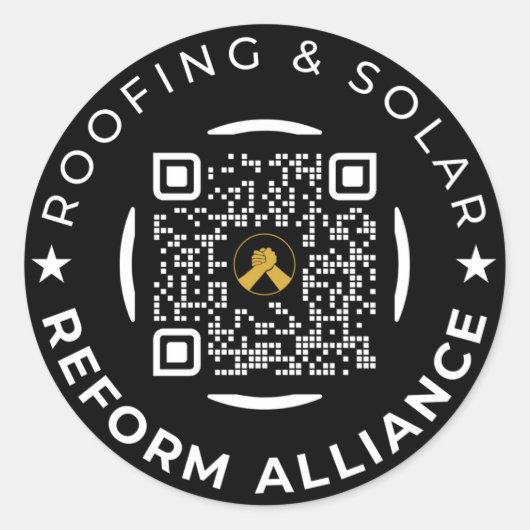 QR-Code-Tool-Circle-Sticker vor Verkauf Runder Aufkleber (Vorderseite)