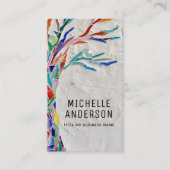 QR Code Tree Visitenkarte (Vorderseite)