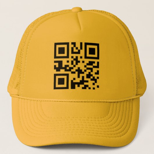 QR-Code Truckerkappe (Vorderseite)