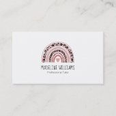 QR-Code Tutor-Visitenkarte Visitenkarte (Vorderseite)